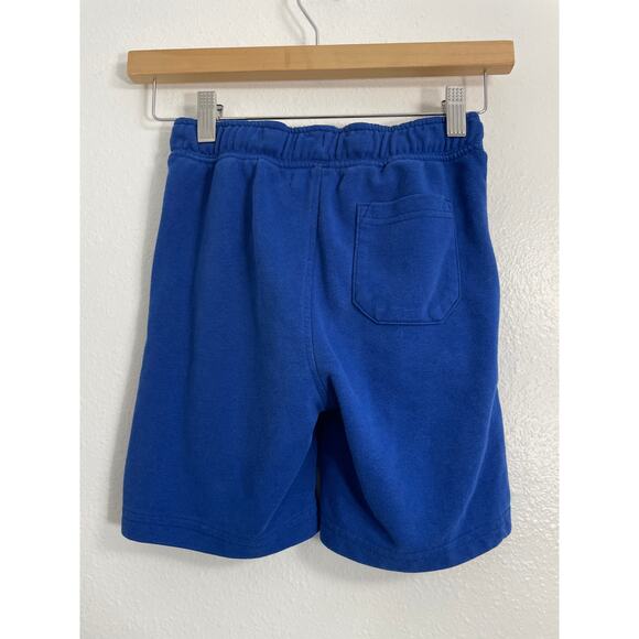U. S. Polo Assn. Boys Basic French Terry Shorts Medium Blue - Picture 4 of 8